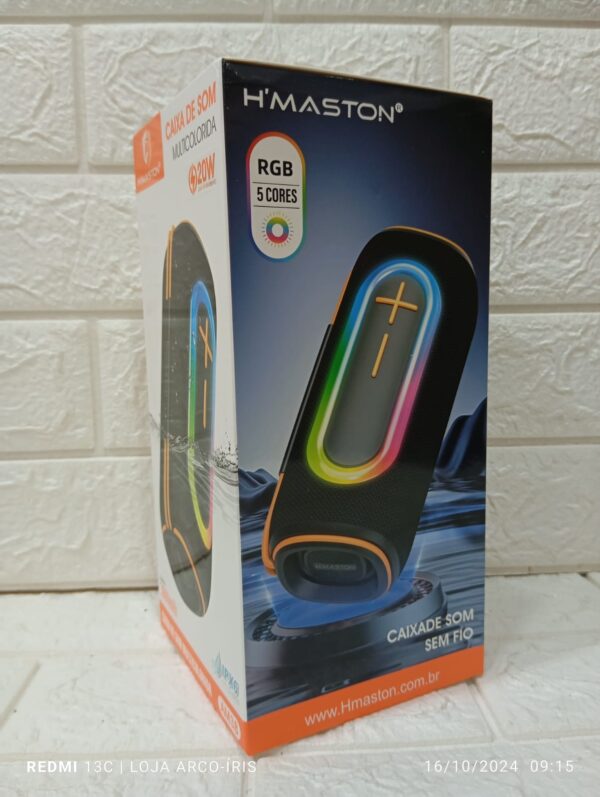 Caixa de Som Bluetooth Portátil - Image 3